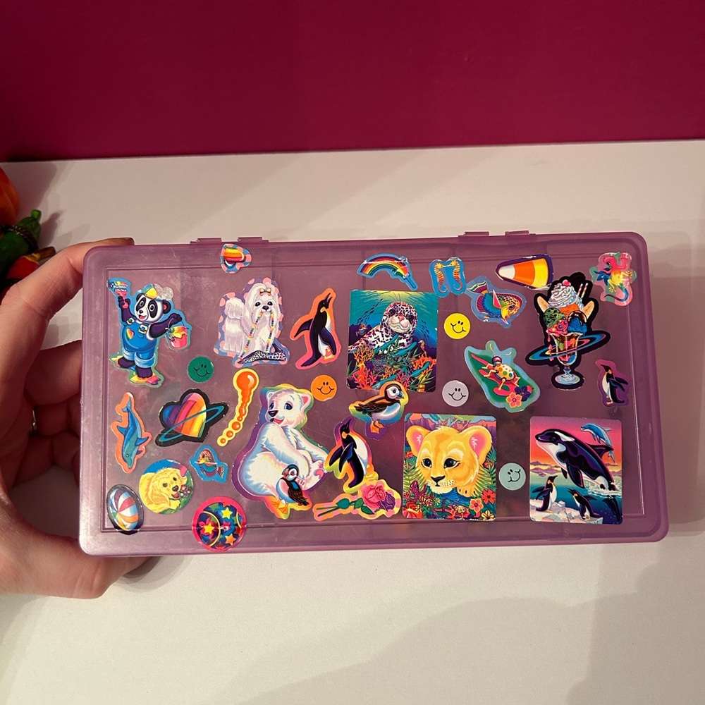 Original 90s Y2K box with trinkets